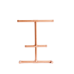 Copper Two Tier Jewellery Stand