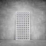 Wall Art D099 - 1040 X 535 X 20 Indoor Matt White No