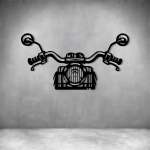 Motorcycle Handlebars - Grey L 600 X H 400MM