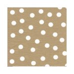 Serviette - Little Gold Dots 33X33CM