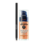 Revlon Colorstay Longwear Normal dry Make Up & Eyeliner Combo Assorted - Toast
