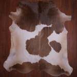 Aa Grade Nguni Hide 585 Brown white L - Large Brown white Panelled