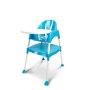 High Chair + Table 2 In 1 Blue