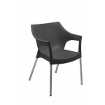 Plastic Chair Chelsea Black