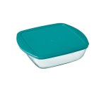 Pyrex Cook & Store Dish Square With Plastic Lid 2.2LT