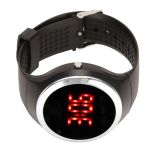 Kids Digital Watch For Students Outdoor Sport LED Silver