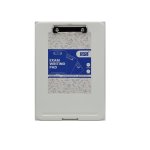 Clipboard Plastic + Compartment White
