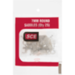 SCE Round Saddles 7MM 25 Pieces