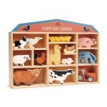 Farmyard Animals And Shelf By