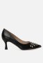 Nine West Allina Court Heel - Black