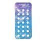 Single Sparkle Pool Float - Blue And Purple Glitter Lounger