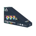Arctic Liquid Freezer III Pro 420 Argb 420MM Radiator Argb Lighting Pwm Control Vrm Fan – New