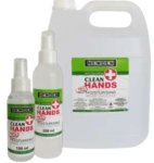 Sanitiser Spray Liquid Clean Hands 100ML