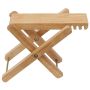 4-LEVEL Adjustable Wooden Guitar Footstool