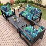 Classic Elastic Stretch Slipcover-Grip Sofa Cushion Covers 1-Piece Polyester (92%) Spandex (8%) Machine Washable Comfortable Feel Furniture Protector For Outdoor And Patio Decoration