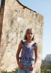Blouse Carmen - Blue