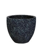 Egg Pot Tiny Granite Dark Sealed