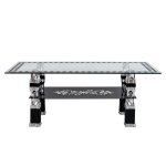 Glass Coffee Table – Black