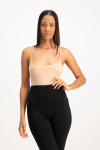 Mindy Strappy Bodysuit - Nude - S