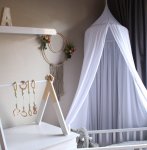 Canopy Solid Material White