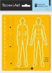 Template Human Figure Female 2