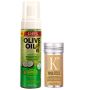 Ikt Wax Stick Olive Oil Wrap Foam Mousse Hair Styling