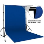 Professional Cotton Muslin Backdrop 3X6M Blue - Eph-cbdbl