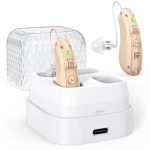 Rechargeable Hearing Aids For Seniors Behind-the-ear Hearing Aids Digital Amplifiers For Adults With Hearing Loss Hearing Aids W