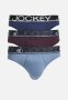Jockey 3 Pack Plain Brief - Fresh Coast/deep Sangria/ocean Cavern