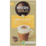 Gold Vanilla Latte Coffee Instant 6X10S