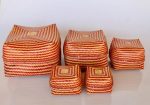 Large Red Balinese Offering Box – 16X22X22CM