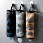 Wall-mounted Garbage Bag Organizer - Durable Washable Storage For Plastic Bags In Kitchen Bathroom & Bedroom