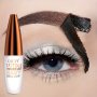 Unisex Peel-Off Eyebrow Tattoo Gel Tint - Semi-Permanent Waterproof Brow Color - Transfer-Proof Alcohol-Free Formula For All Skin Types - Fuller & Defined Eyebrows