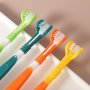 3-IN-1 Dog Toothbrush: Soft Bristles For Effective Teeth Cleaning And Fresher Breath - Suitable For Small To Medium Dogs