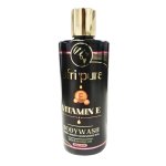 AFRI PURE Vitamin E Body Wash Moisturizing Skin Cleanser 500ML - Hydrating Daily Shower Gel For Intense Cellular Repair Scar Fad