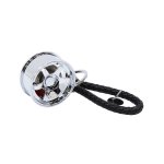 Jdm Wheel Keyring With Leather Strap Chrome - Autostyle Motorsport South Africa