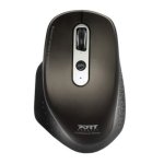 Port Connect Bluetooth Wireless And Rechargeable Executive Mouse Black