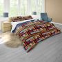 African Pattern Geometric Duvet Cover Set King