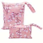 2 Pcs Asenappy Diaper Bags - Perfect For Stocking Diapers