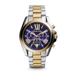 Bradshaw 2-TONE Round Stainless Steel Women's Watch MK5976