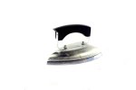 Sad Iron Chrome With Wooden Handle+