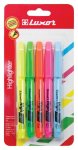 Fluorescent Highlighter 4PCS. Assorted 4140