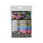 Artline Decorite Edf Brush Marker 10 Colours