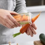 Waste Collecting Peeler - Grey
