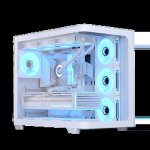 Aerocool P500C Mid Tower Atx 4X 120MM Argb Fans 360MM Radiator Support 4-PORT Argb Hub – New