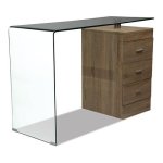 Zues Glass Office Desk