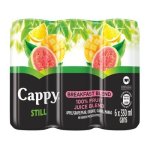 Cappy Still Breakfast Blend 100% Fruit Juice Blend 330ML