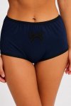 Ladies 2 Pack Full Cover Panties With Lace Detail Variety Pack