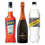 Aperol With Cinzano To Spritz & 1L Soda Water - 1