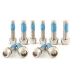 Stainless Steel Stem Screw For Handlebars M5 X 20MM Road For Bike Stem Bolt Pack Of 10 Compatible With Most For Bike Stem Hardwa